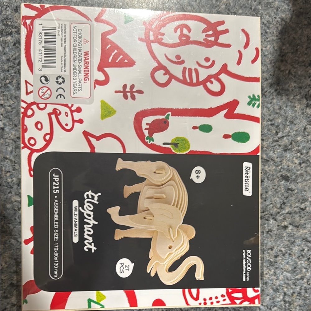 Wood Elephant Wild Animals